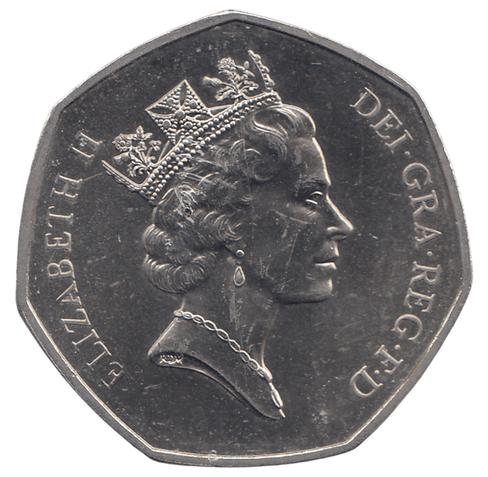 1993 EUROPEAN PRESIDENCY ( UNC ) - 50P CIRCULATED - Cambridgeshire Coins