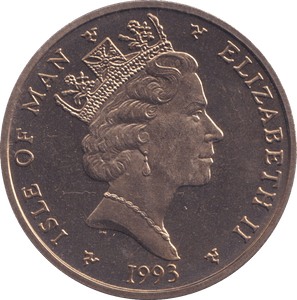 1993 F1 WORLD CHAMPIONSHIP FIVE POUND ISLE OF MAN - WORLD COINS - Cambridgeshire Coins