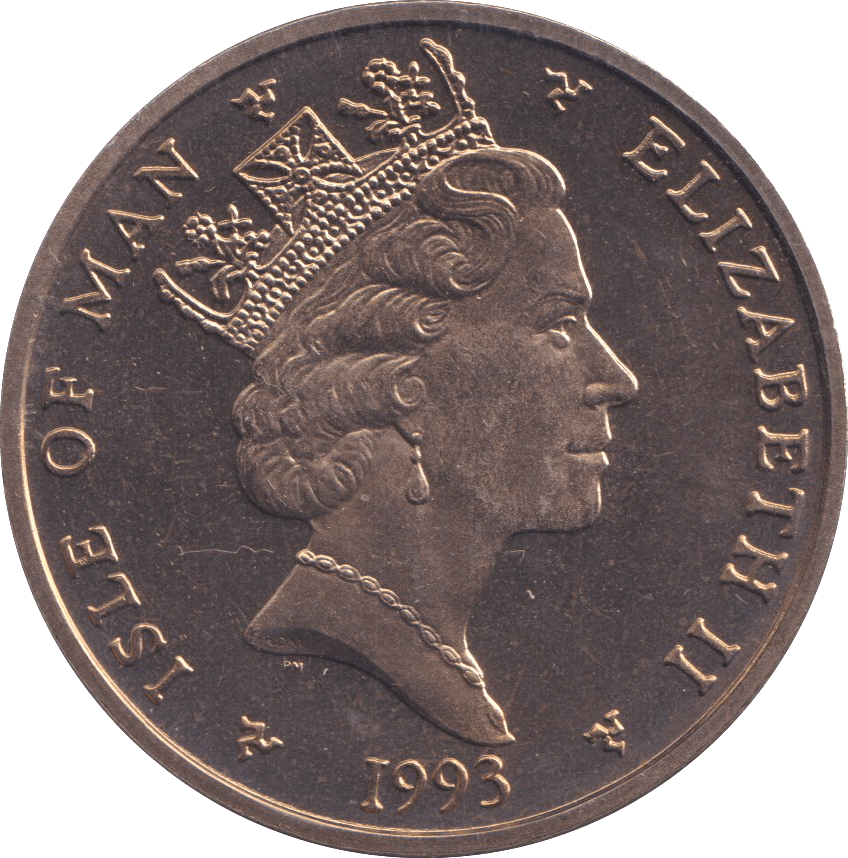 1993 F1 WORLD CHAMPIONSHIP FIVE POUND ISLE OF MAN - WORLD COINS - Cambridgeshire Coins
