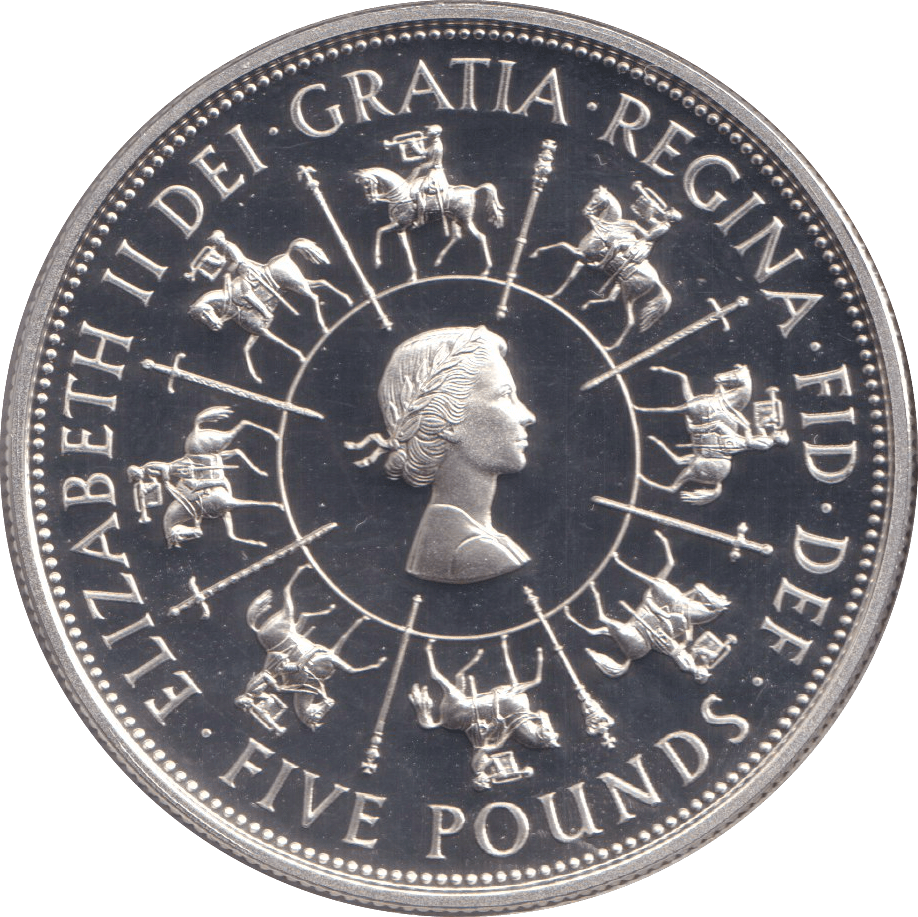 1993 FIVE POUNDS FAITH AND TRUTH I WILL BEAR UNTO YOU - WORLD COINS - Cambridgeshire Coins