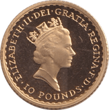 1993 GOLD £10 1/10TH OUNCE BRITANNIA COIN ( PROOF ) - GOLD BRITANNIAS - Cambridgeshire Coins