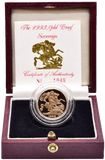 1993 GOLD PROOF SOVEREIGN BOXED - GOLD PROOF SOVEREIGNS - Cambridgeshire Coins