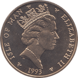 1993 ISLE OF MAN NIGEL MANSELL FIVE POUNDS - WORLD COINS - Cambridgeshire Coins
