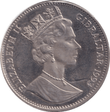 1993 MANS BEST FRIENDS CROWN GIBRALTAR - WORLD COINS - Cambridgeshire Coins