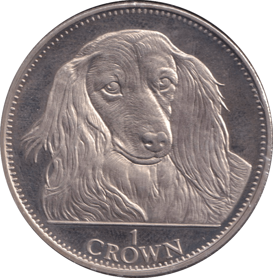 1993 MANS BEST FRIENDS CROWN GIBRALTAR - WORLD COINS - Cambridgeshire Coins