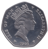 1993 NATIVITY 50P ISLE OF MAN ( PROOF ) BB - 50P REGIONAL ISSUES - Cambridgeshire Coins