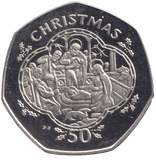 1993 NATIVITY 50P ISLE OF MAN ( PROOF ) BB - 50P REGIONAL ISSUES - Cambridgeshire Coins
