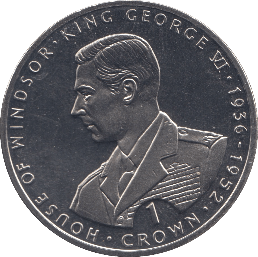 1993 ONE CROWN GIBRALTAR F472 - WORLD COINS - Cambridgeshire Coins