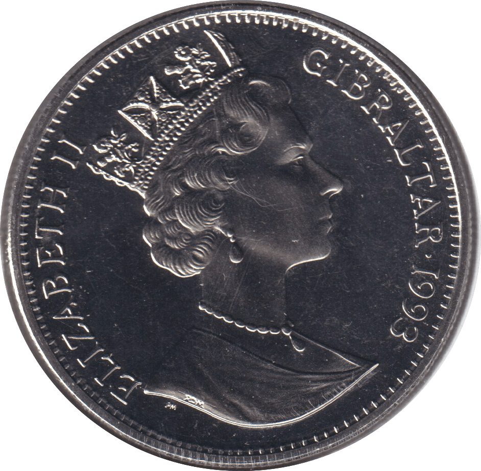 1993 ONE CROWN PROOF LIKE 100 YEARS OF PETER RABBIT GIBRALTAR - WORLD COINS - Cambridgeshire Coins