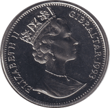 1993 ONE CROWN PROOF LIKE 100 YEARS OF PETER RABBIT GIBRALTAR - WORLD COINS - Cambridgeshire Coins