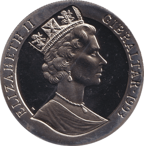 1993 ONE CROWN WARSHIPS OF WWII F71 - Crown - Cambridgeshire Coins