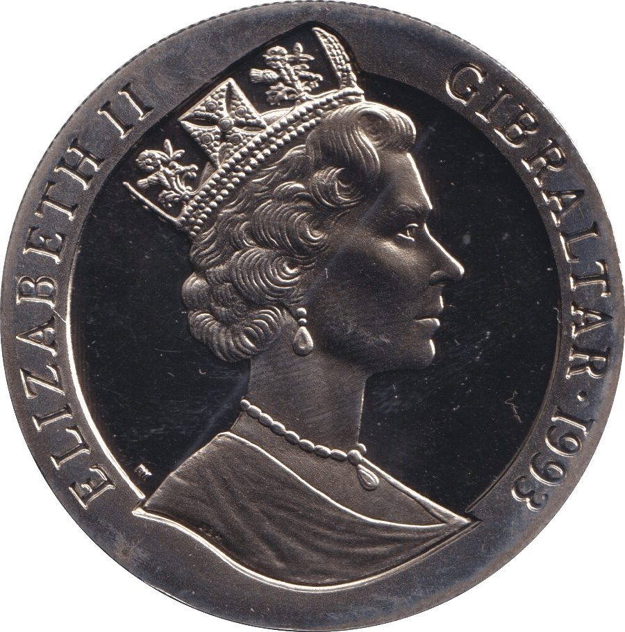 1993 ONE CROWN WARSHIPS OF WWII F75 - Crown - Cambridgeshire Coins