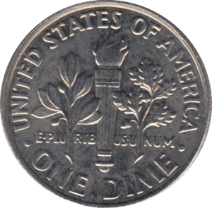 1993 ONE DIME USA - SILVER WORLD COINS - Cambridgeshire Coins