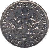 1993 ONE DIME USA - SILVER WORLD COINS - Cambridgeshire Coins