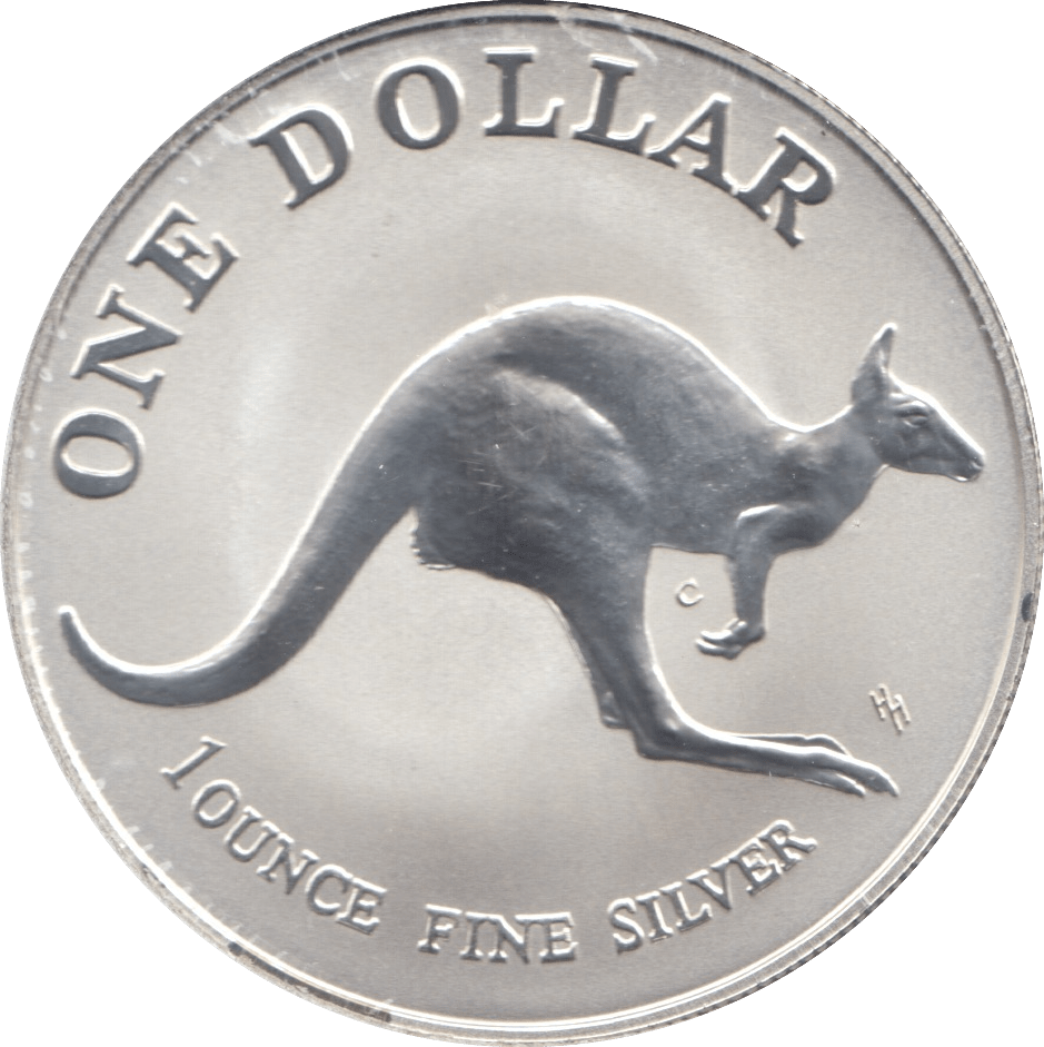 1993 ONE DOLLAR SILVER PROOF AUSTRALIA - SILVER WORLD COINS - Cambridgeshire Coins