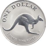 1993 ONE DOLLAR SILVER PROOF AUSTRALIA - SILVER WORLD COINS - Cambridgeshire Coins