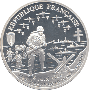 1993 SILVER 1 FRANC FRANCE ( PROOF ) - SILVER WORLD COINS - Cambridgeshire Coins
