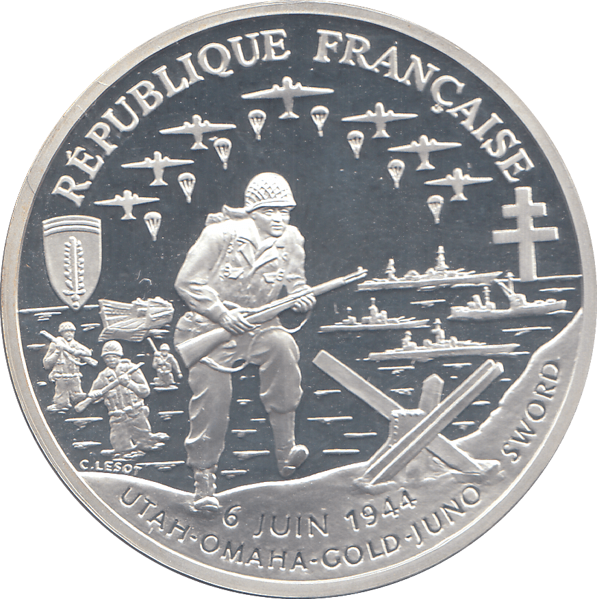 1993 SILVER 1 FRANC FRANCE ( PROOF ) - SILVER WORLD COINS - Cambridgeshire Coins