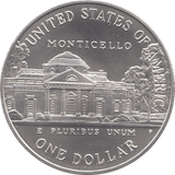 1993 SILVER COMMEMORATIVE DOLLAR USA - SILVER WORLD COINS - Cambridgeshire Coins