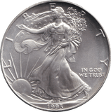 1993 SILVER DOLLAR USA - SILVER WORLD COINS - Cambridgeshire Coins