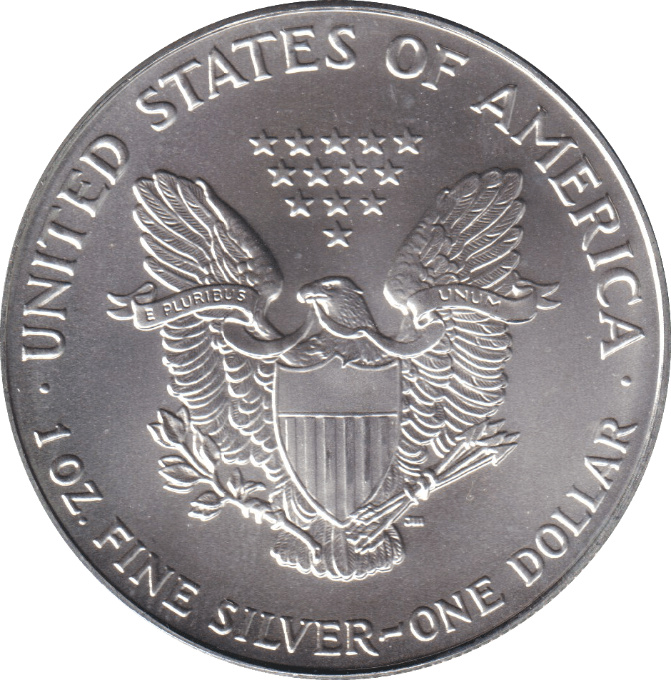 1993 SILVER DOLLAR USA - SILVER WORLD COINS - Cambridgeshire Coins