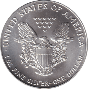 1993 SILVER DOLLAR USA - SILVER WORLD COINS - Cambridgeshire Coins