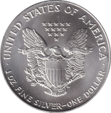 1993 SILVER DOLLAR USA - SILVER WORLD COINS - Cambridgeshire Coins