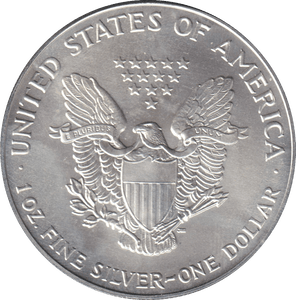 1993 SILVER DOLLAR USA - SILVER WORLD COINS - Cambridgeshire Coins