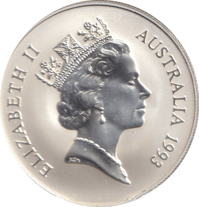 1993 SILVER ONE DOLLAR AUSTRALIA - SILVER WORLD COINS - Cambridgeshire Coins