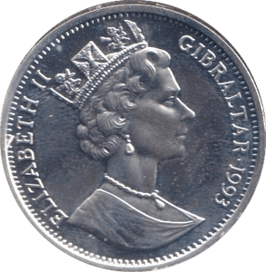 1993 SILVER PROOF 14 ECU GIBRALTAR - SILVER WORLD COINS - Cambridgeshire Coins