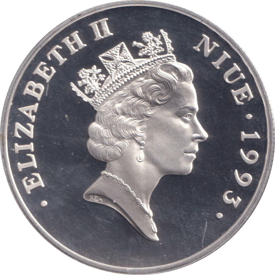 1993 SILVER PROOF 20 DOLLARS CORONATION ANNIVERSARY OF QUEEN ELIZABETH - SILVER WORLD COINS - Cambridgeshire Coins