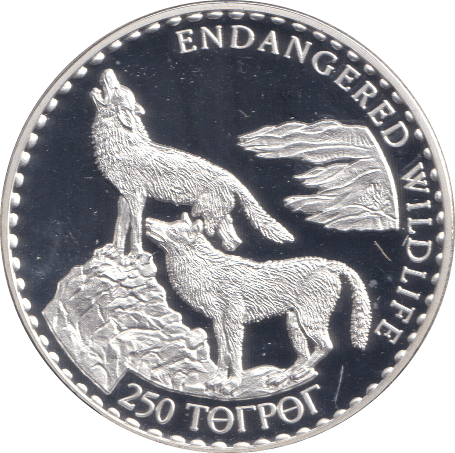 1993 SILVER PROOF 250 TORPOR - SILVER WORLD COINS - Cambridgeshire Coins