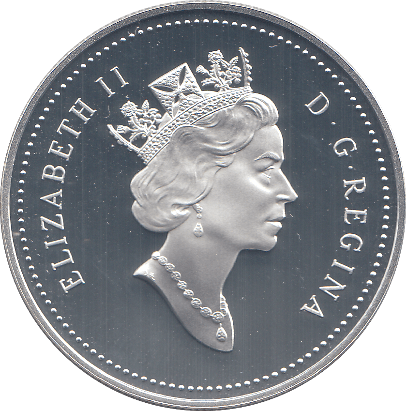 1993 SILVER PROOF CANADA DOLLAR - WORLD COINS - Cambridgeshire Coins