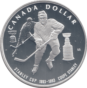 1993 SILVER PROOF CANADA DOLLAR - WORLD COINS - Cambridgeshire Coins
