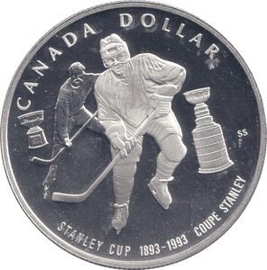 1993 SILVER PROOF DOLLAR CANADA - SILVER WORLD COINS - Cambridgeshire Coins