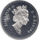 1993 SILVER PROOF DOLLAR CANADA - SILVER WORLD COINS - Cambridgeshire Coins