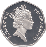 1993 SILVER PROOF EEC FIFTY PENCE UNITED KINGDOM - SILVER WORLD COINS - Cambridgeshire Coins