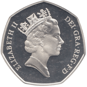 1993 SILVER PROOF EEC LARGE 50P UNITED KINGDOM - 50P Silver Proof - Cambridgeshire Coins