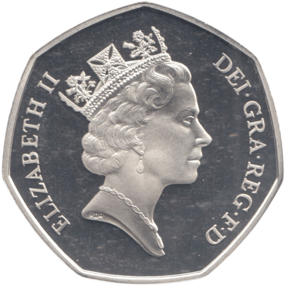 1993 SILVER PROOF EEC LARGE 50P UNITED KINGDOM - 50P Silver Proof - Cambridgeshire Coins
