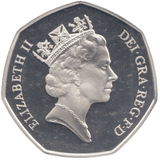 1993 SILVER PROOF EEC LARGE 50P UNITED KINGDOM - 50P Silver Proof - Cambridgeshire Coins
