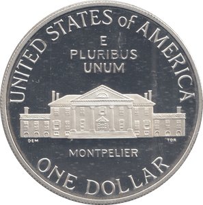 1993 SILVER PROOF ONE DOLLAR USA - SILVER WORLD COINS - Cambridgeshire Coins
