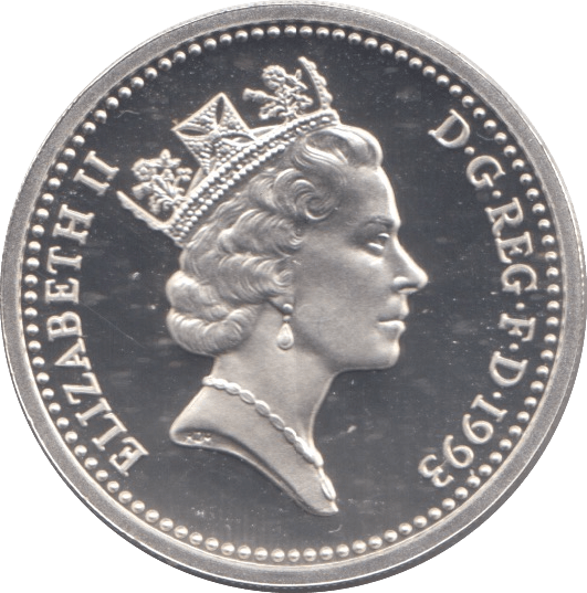 1993 SILVER PROOF ONE POUND - £1 Silver Proof - Cambridgeshire Coins
