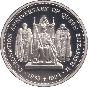 1993 SILVER PROOF TWO POUNDS ST.HELENA - SILVER WORLD COINS - Cambridgeshire Coins