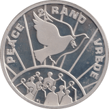 1993 SILVER TWO RAND SOUTH AFRICA ( PROOF ) - SILVER WORLD COINS - Cambridgeshire Coins