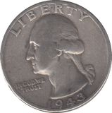 1993 SILVER USA QUARTER - SILVER WORLD COINS - Cambridgeshire Coins