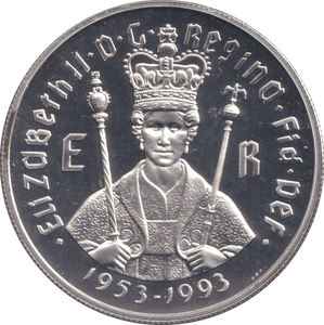 1993 TEN DOLLARS REIGN OF ELIZABETH - WORLD COINS - Cambridgeshire Coins