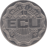 1993 TEN ECU DENEDER LANDEN - WORLD COINS - Cambridgeshire Coins
