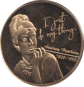 1993 TOKEN AUDREY HEPBUM - OTHER TOKENS - Cambridgeshire Coins