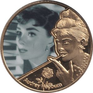 1993 TOKEN AUDREY HEPBUM - OTHER TOKENS - Cambridgeshire Coins
