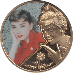 1993 TOKEN AUDREY HEPBUM - OTHER TOKENS - Cambridgeshire Coins